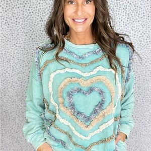 Oli & Hali super cute sweatshirt womens XL, NWT